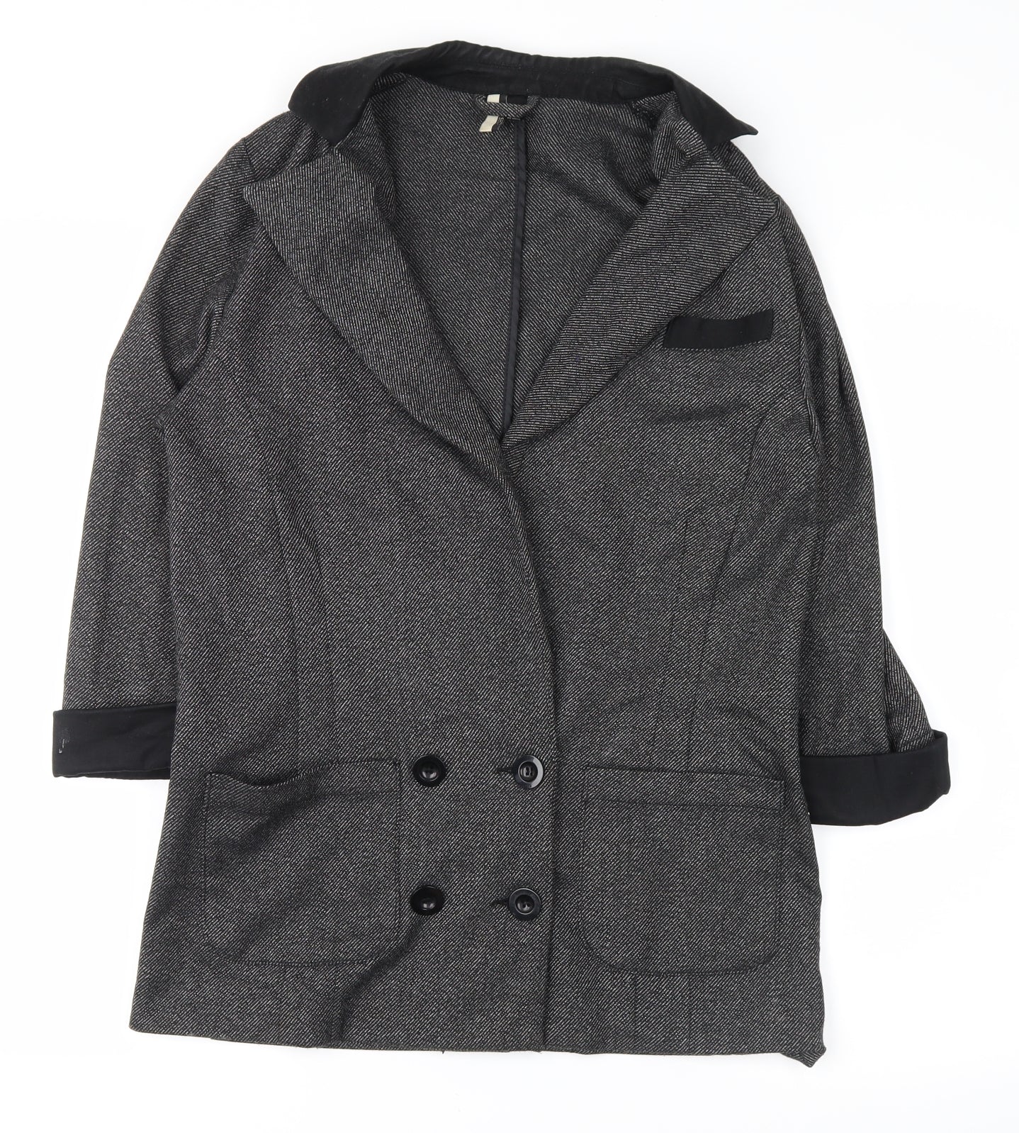 Topshop Womens Green   Trench Coat Coat Size 8