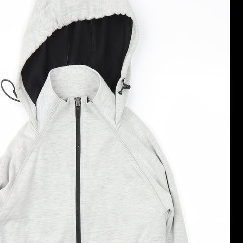 anti series Womens Grey   Full Zip Hoodie Size 10