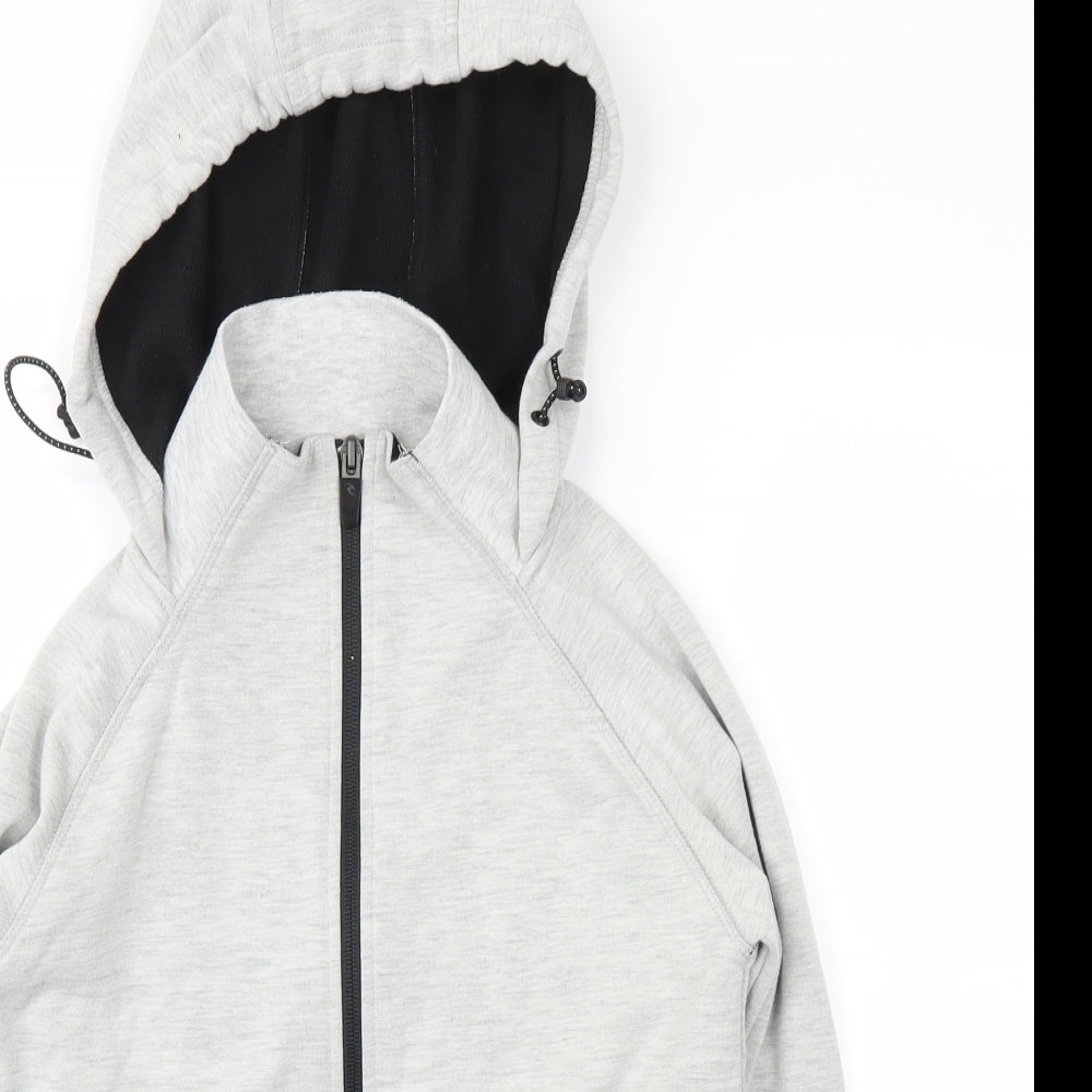 anti series Womens Grey   Full Zip Hoodie Size 10