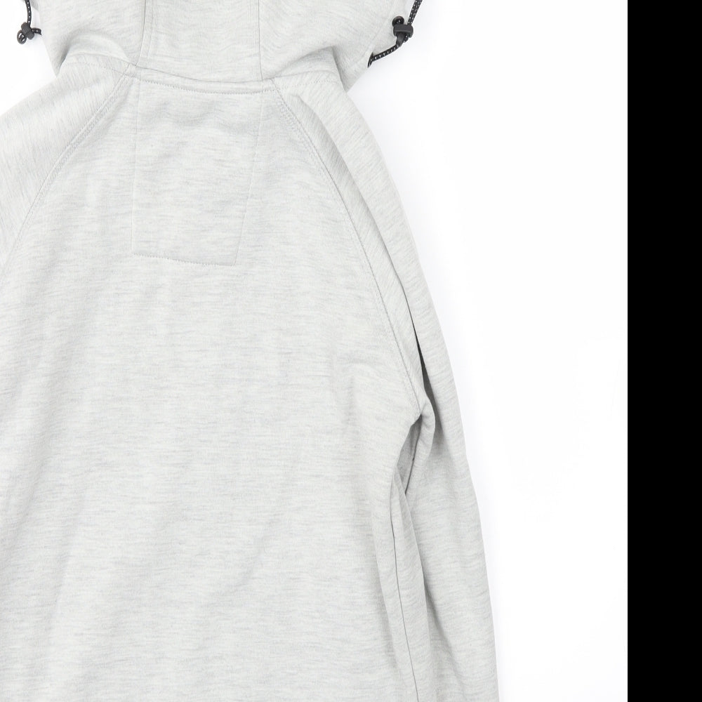 anti series Womens Grey   Full Zip Hoodie Size 10