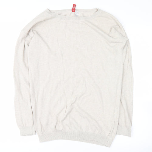 Divided Womens Beige   Pullover Jumper Size XS