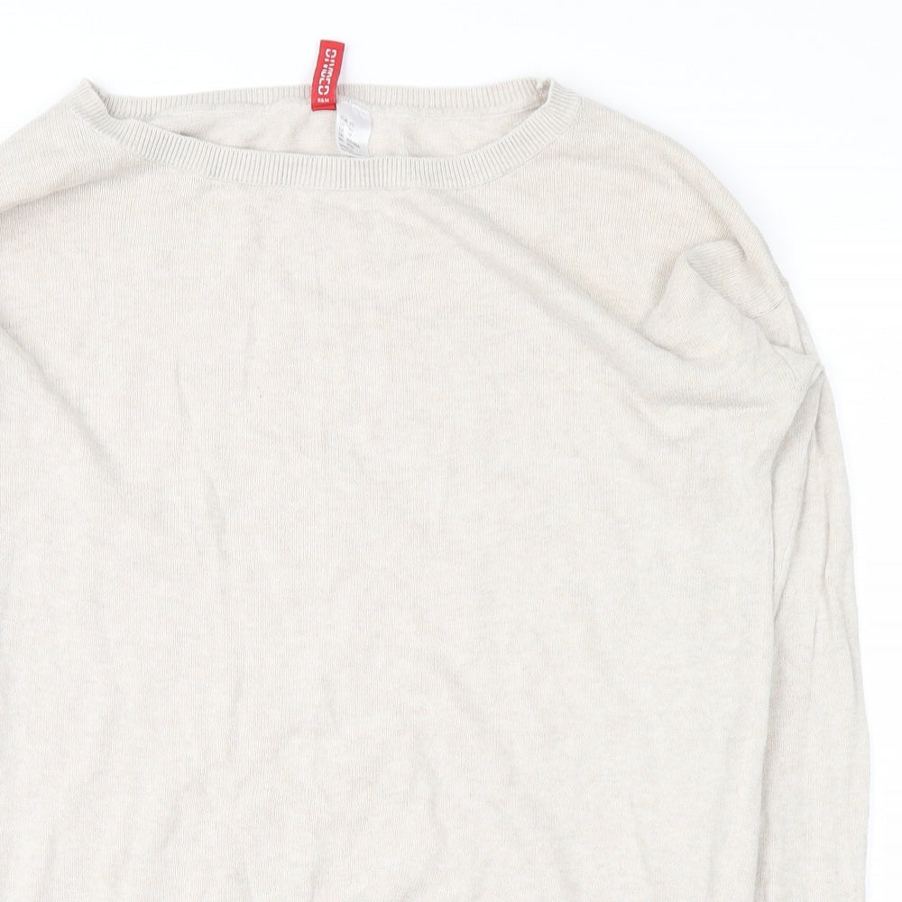 Divided Womens Beige   Pullover Jumper Size XS
