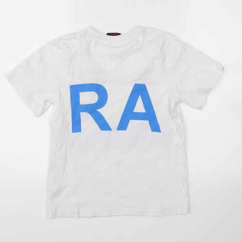Canterbury Boys White   Basic T-Shirt Size 9-10 Years  - canterbury, WCGS