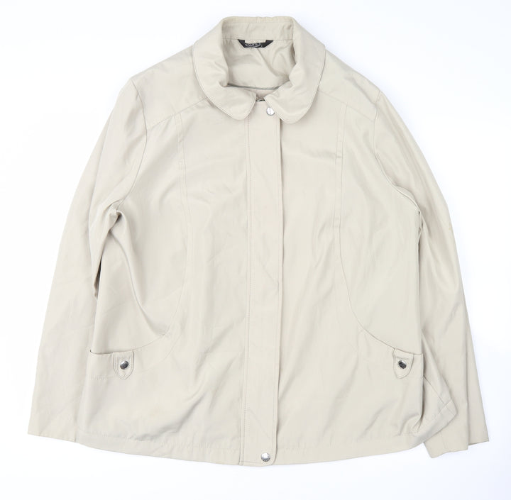 BM Womens Beige Jacket Size L