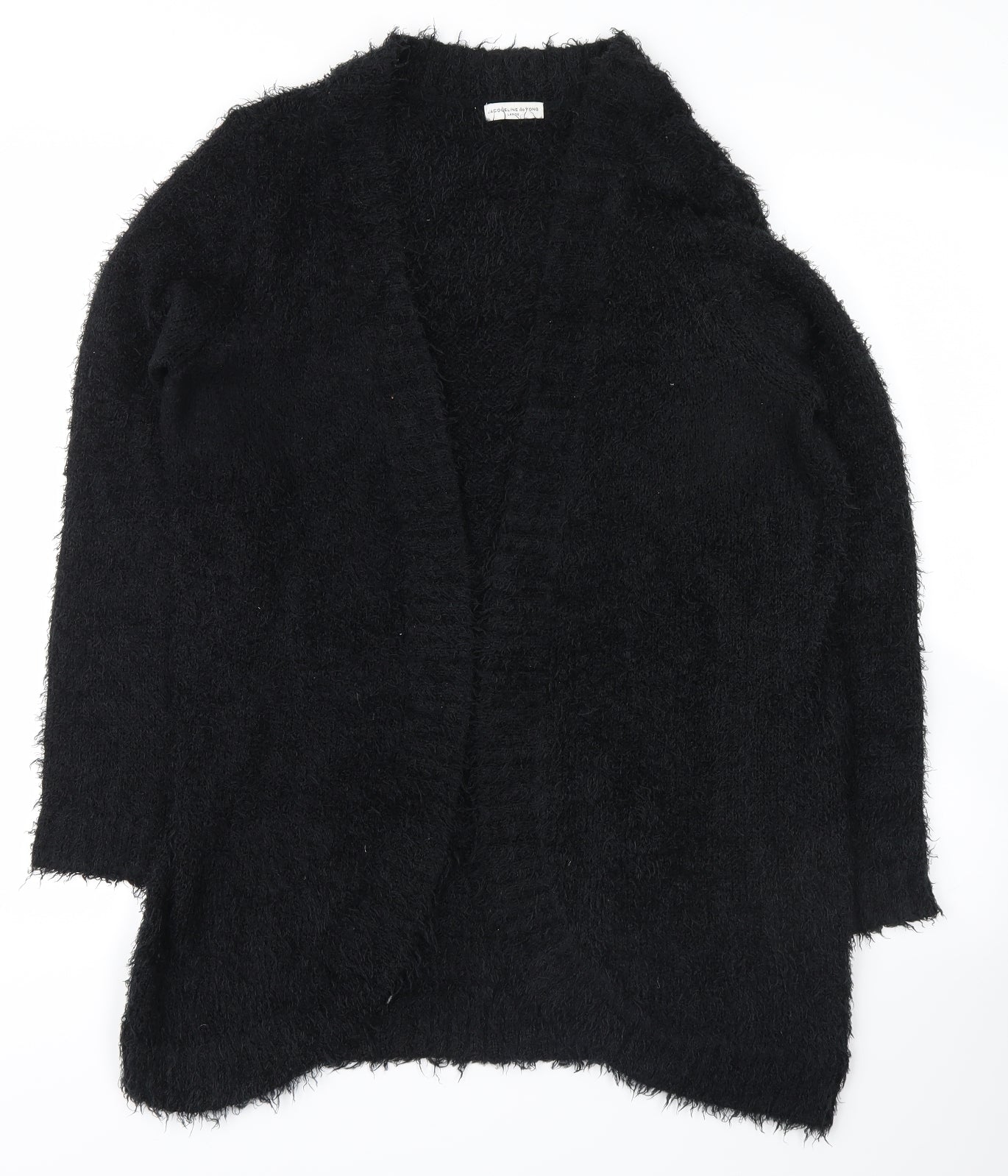 Jaqueline deYong Womens Black   Cardigan Jumper Size L