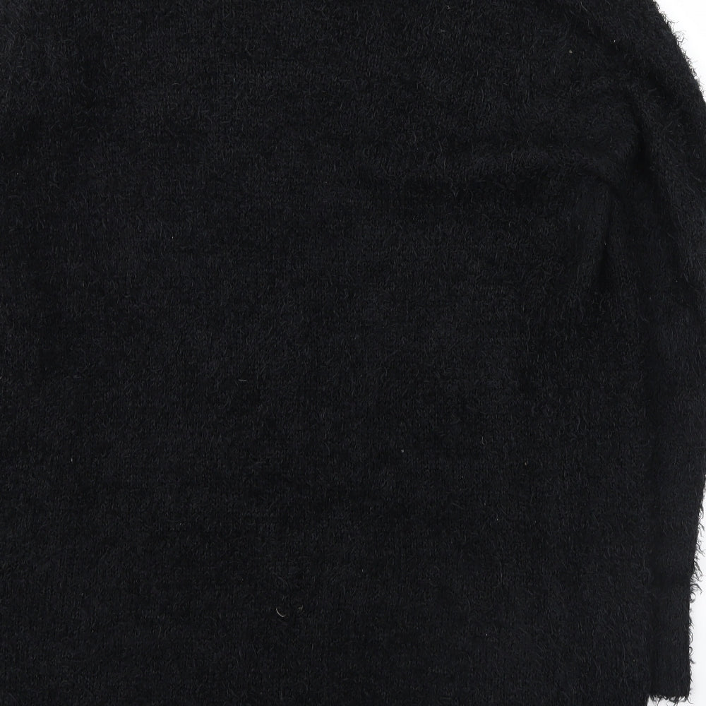 Jaqueline deYong Womens Black   Cardigan Jumper Size L