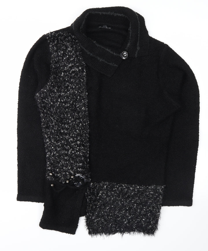 alparadise Womens Black   Pullover Jumper Size L