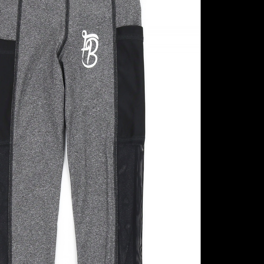 Fit Boutique Womens Grey    Leggings Size XS L24 in