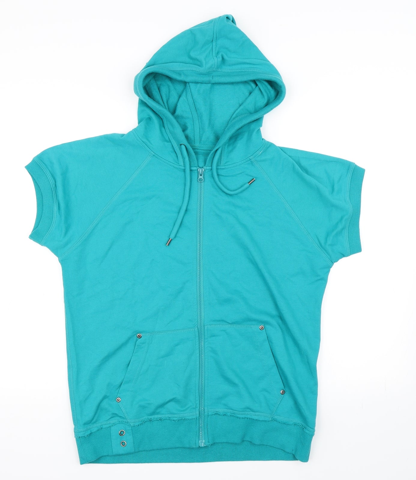 F&F Womens Blue   Full Zip Hoodie Size 16