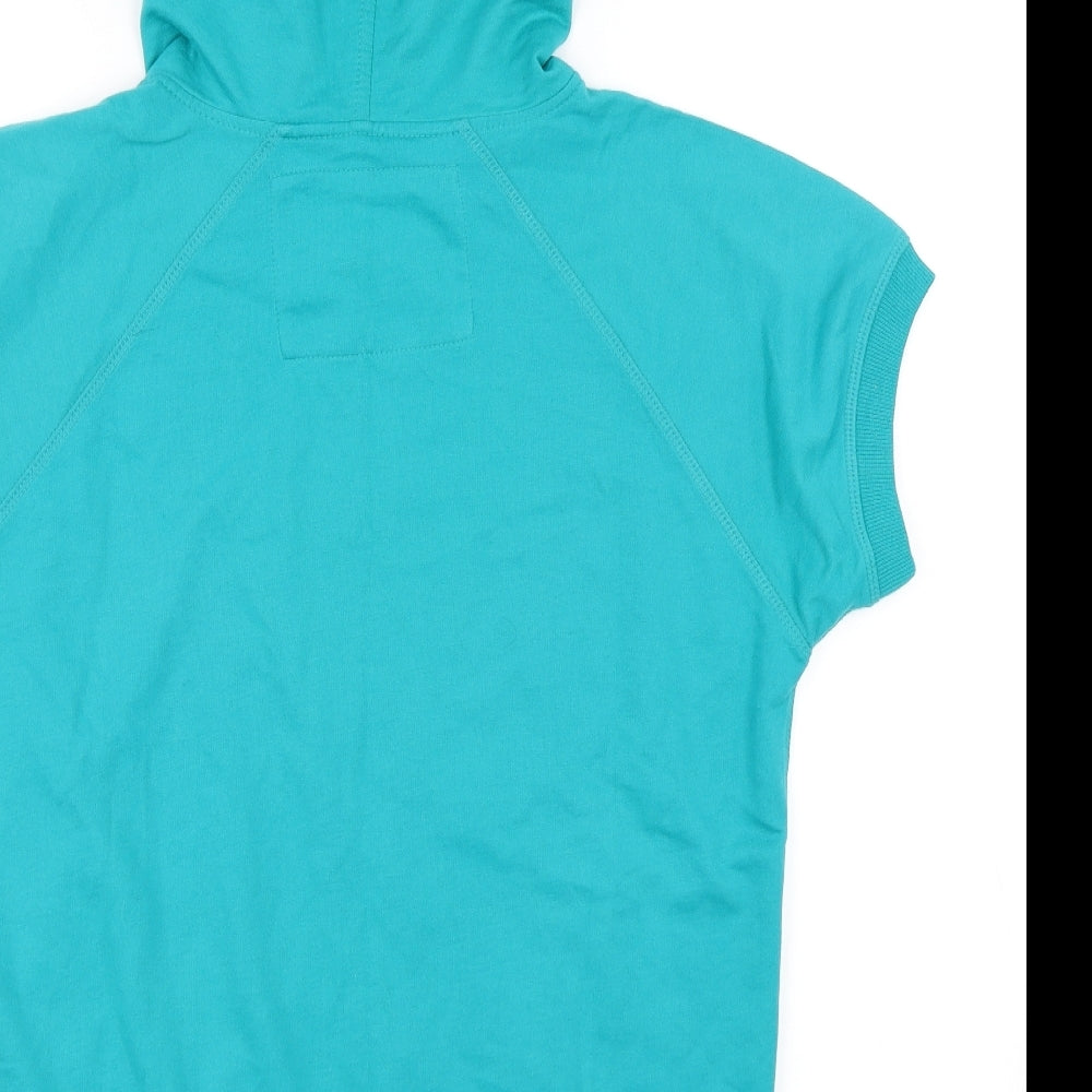 F&F Womens Blue   Full Zip Hoodie Size 16