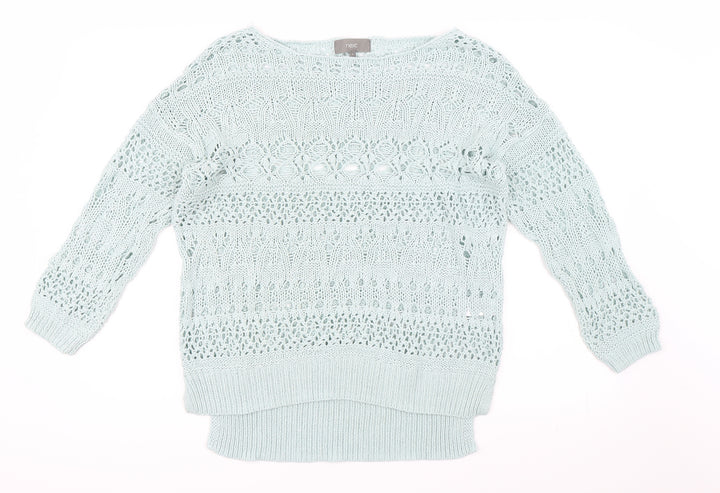 NEXT Womens Green Pullover Jumper Size S