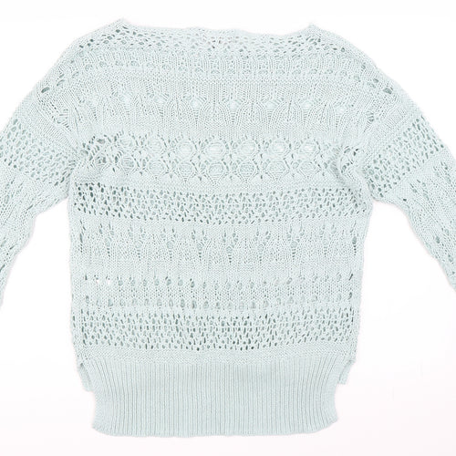 NEXT Womens Green   Pullover Jumper Size S