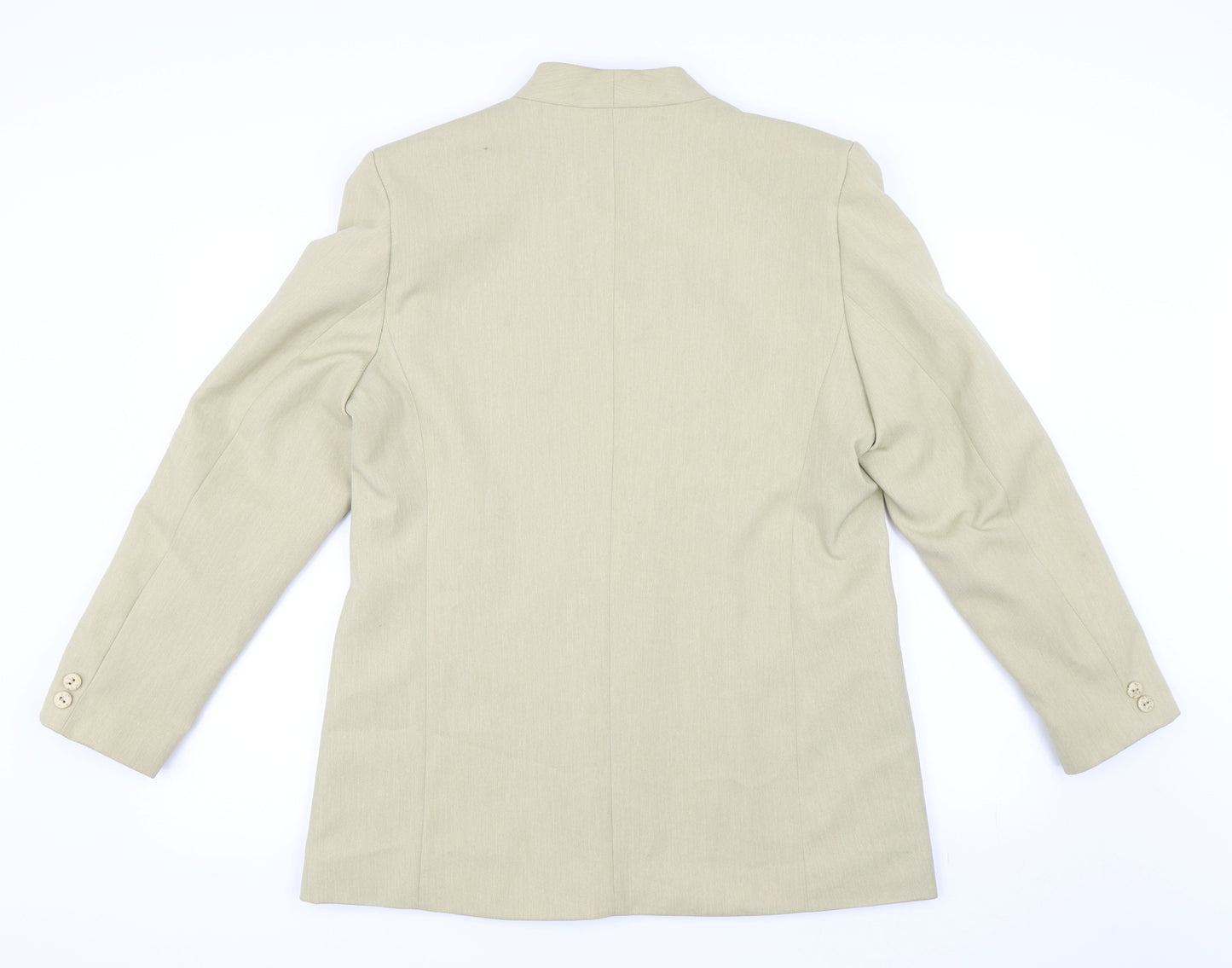 Klass Womens Beige   Jacket Blazer Size 14