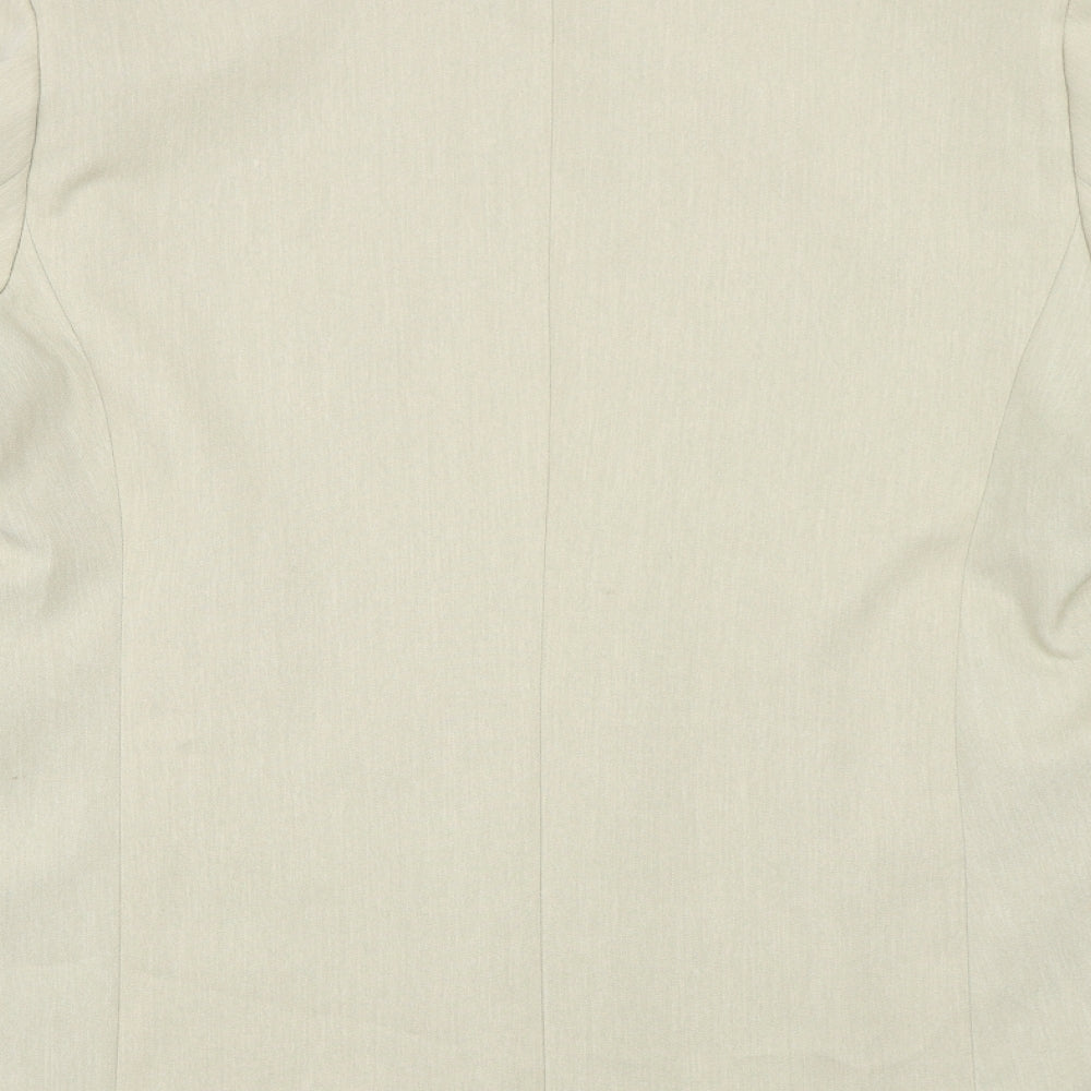 Klass Womens Beige   Jacket Blazer Size 14