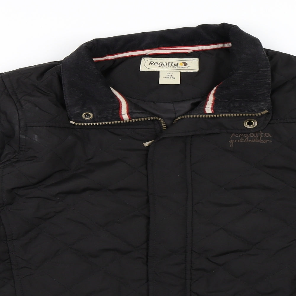 Regatta Mens Black   Jacket Coat Size 34