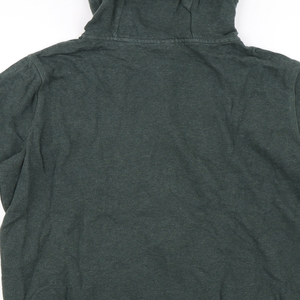 F&F Boys Green   Full Zip Hoodie Size 13-14 Years