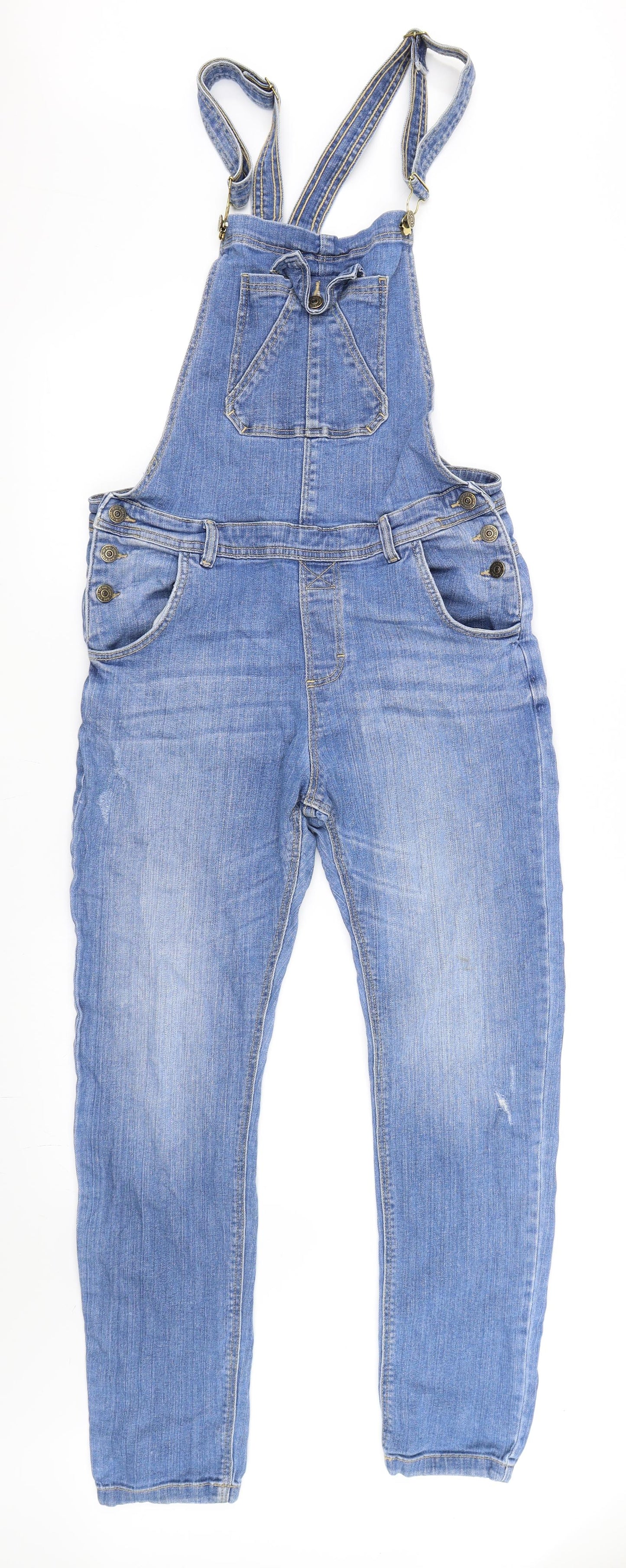Mango Girls Blue   Dungaree One-Piece Size 13-14 Years