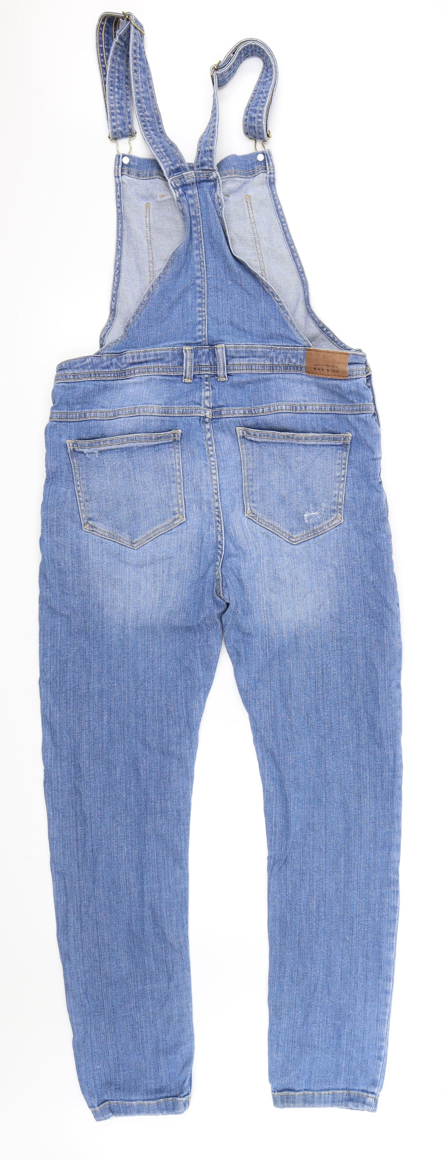 Mango Girls Blue   Dungaree One-Piece Size 13-14 Years