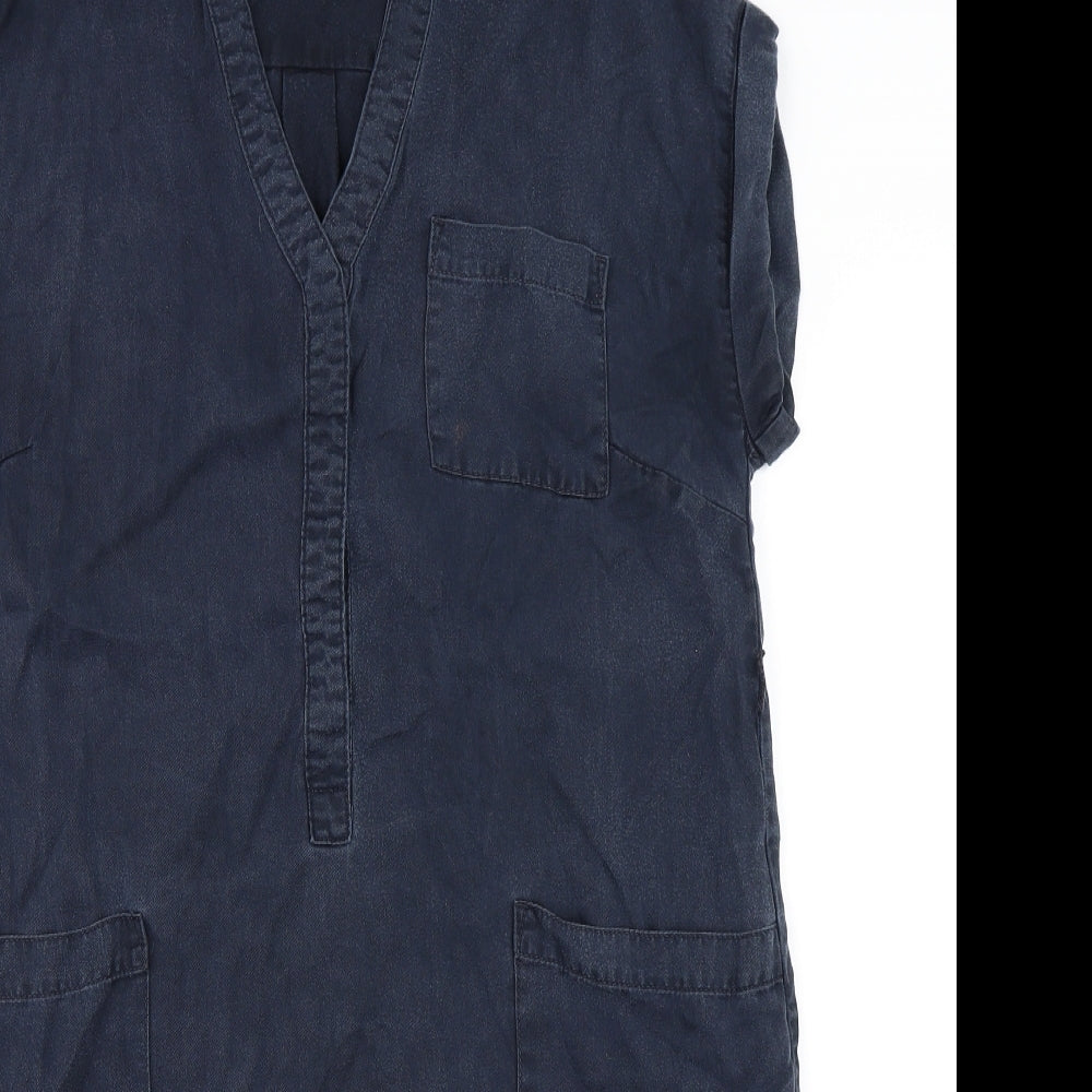 Phase Eight Womens Blue   T-Shirt Dress  Size 14
