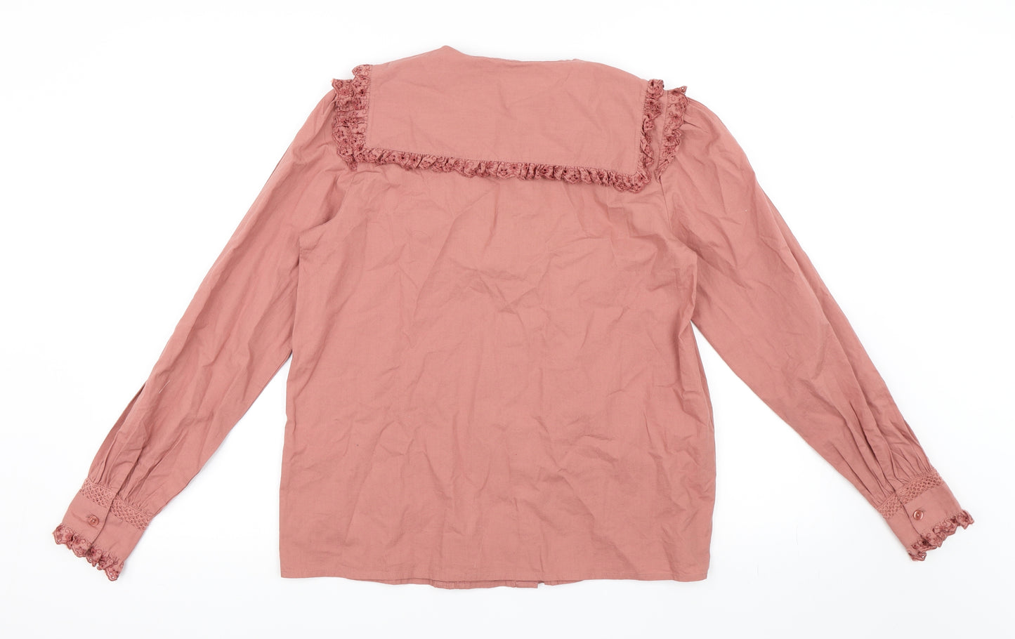 Warehouse Womens Pink   Basic Blouse Size 10