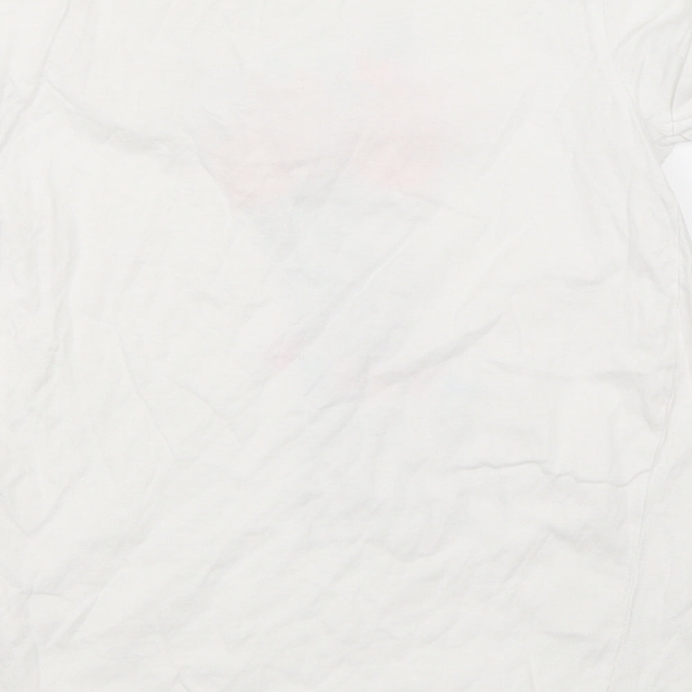 Primark Girls White   Basic T-Shirt Size 10-11 Years