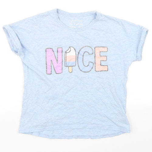 NEXT Girls Blue   Basic T-Shirt Size 9 Years
