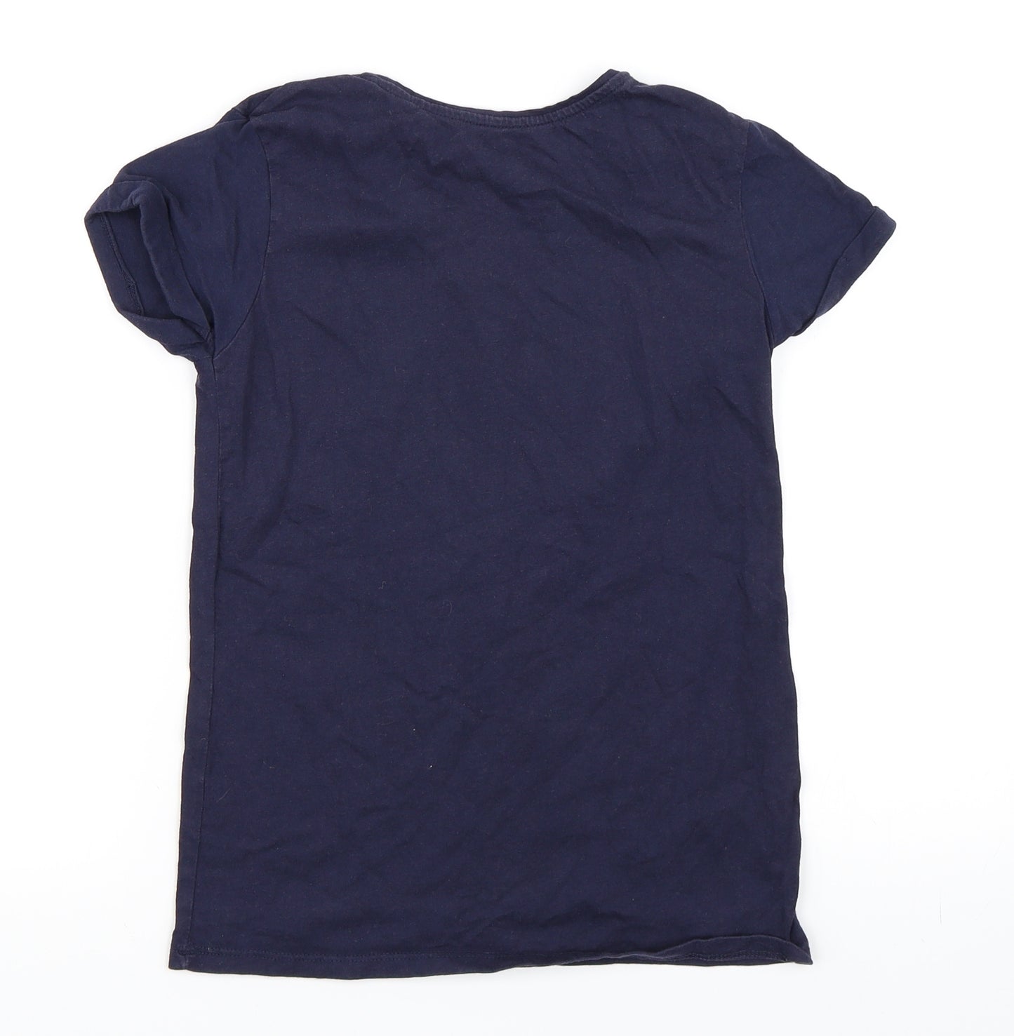 Primark Girls Blue   Basic T-Shirt Size 10-11 Years