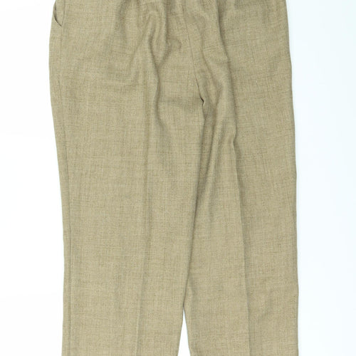 Classics Womens Brown   Trousers  Size 14 L27 in
