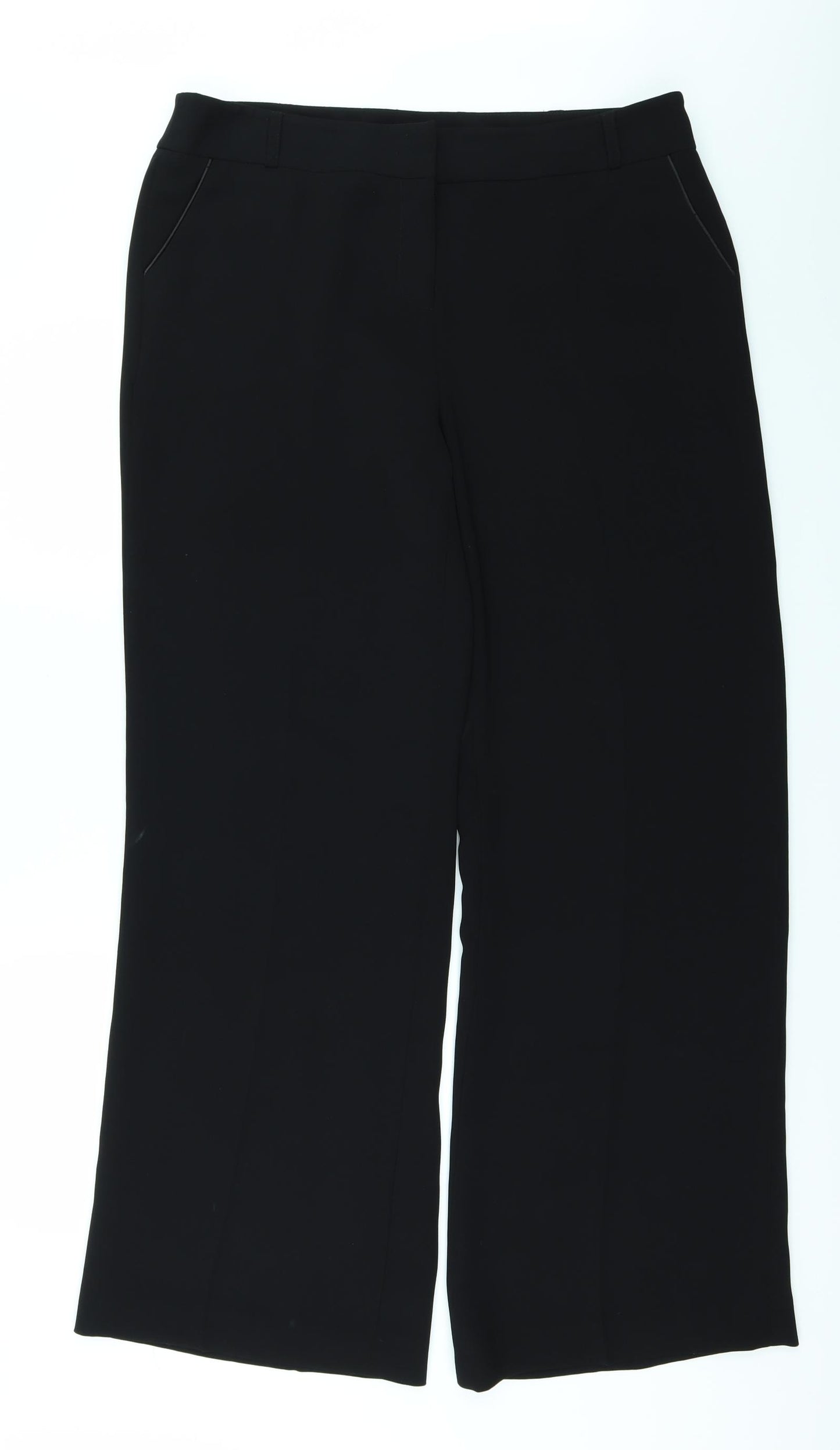 DEBINHAMS Womens Black   Trousers  Size 16 L30 in