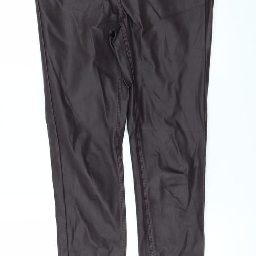 NEXT Womens Purple   Trousers  Size 10 L27 in