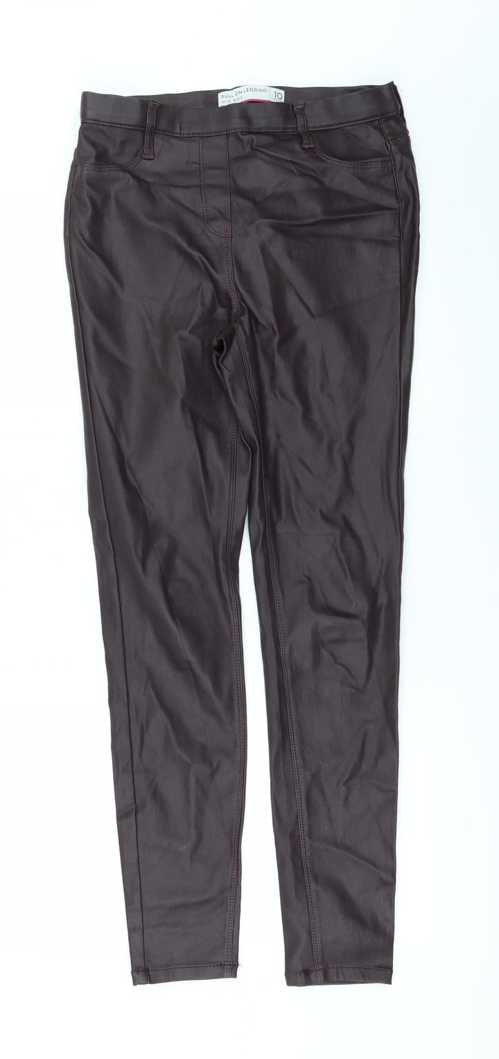 NEXT Womens Purple Trousers Size 10 L27 in