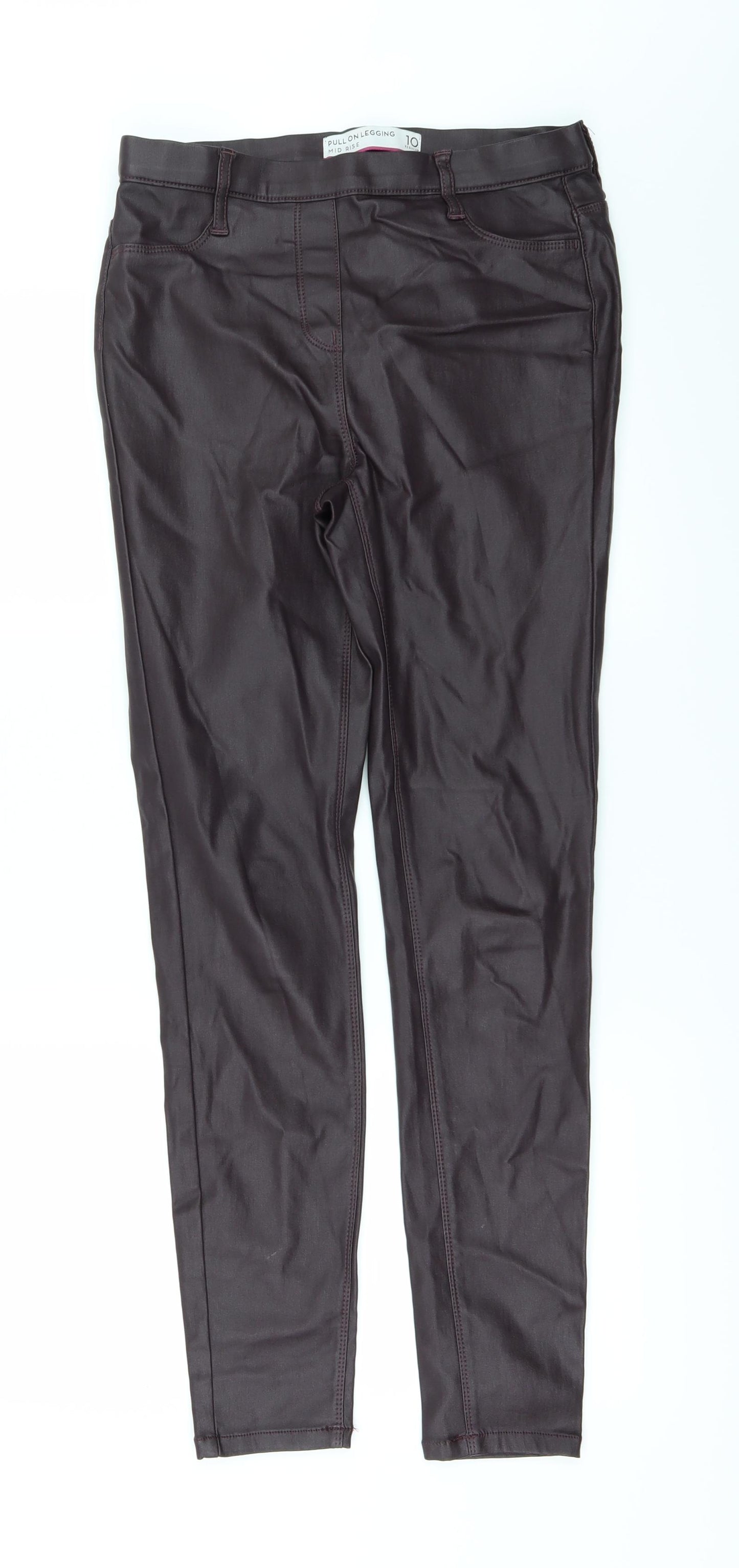 NEXT Womens Purple   Trousers  Size 10 L27 in