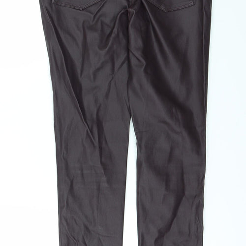 NEXT Womens Purple   Trousers  Size 10 L27 in