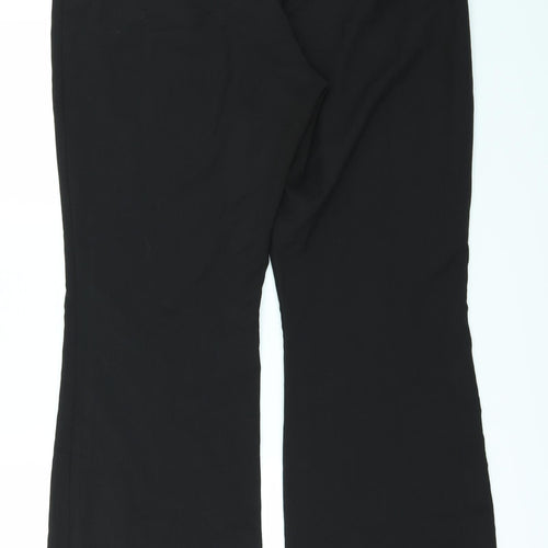 Kate Lilly Womens Black   Trousers  Size 16 L30 in
