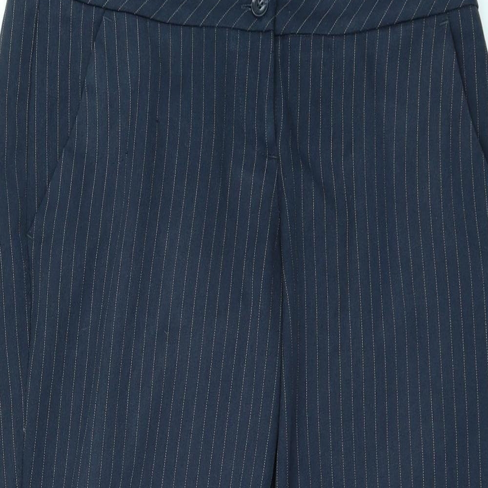 F&F Womens Blue   Trousers  Size 8 L23 in