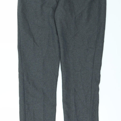 C.TRUTEX Womens Grey   Trousers  Size 26 L21 in