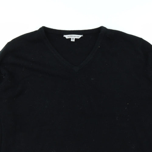 YS Collection Womens Black   Pullover Jumper Size 16