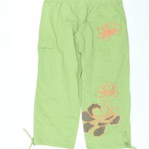 FG Womens Green   Trousers  Size M L22 in