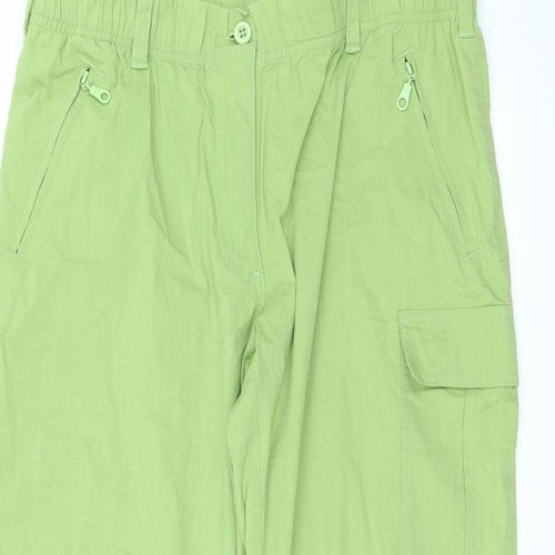 FG Womens Green   Trousers  Size M L22 in