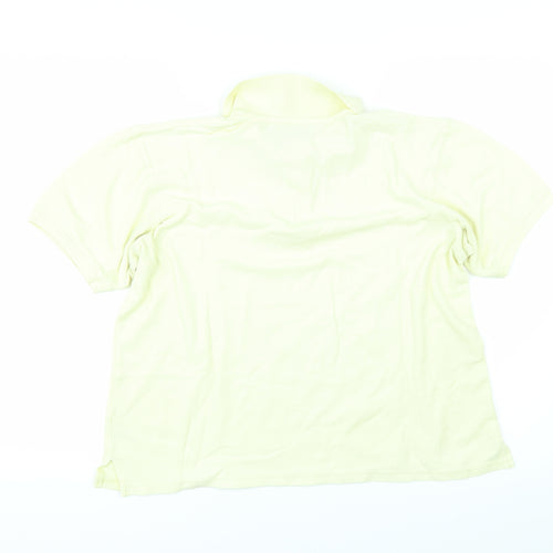 Jumper Mens Yellow    Polo Size M