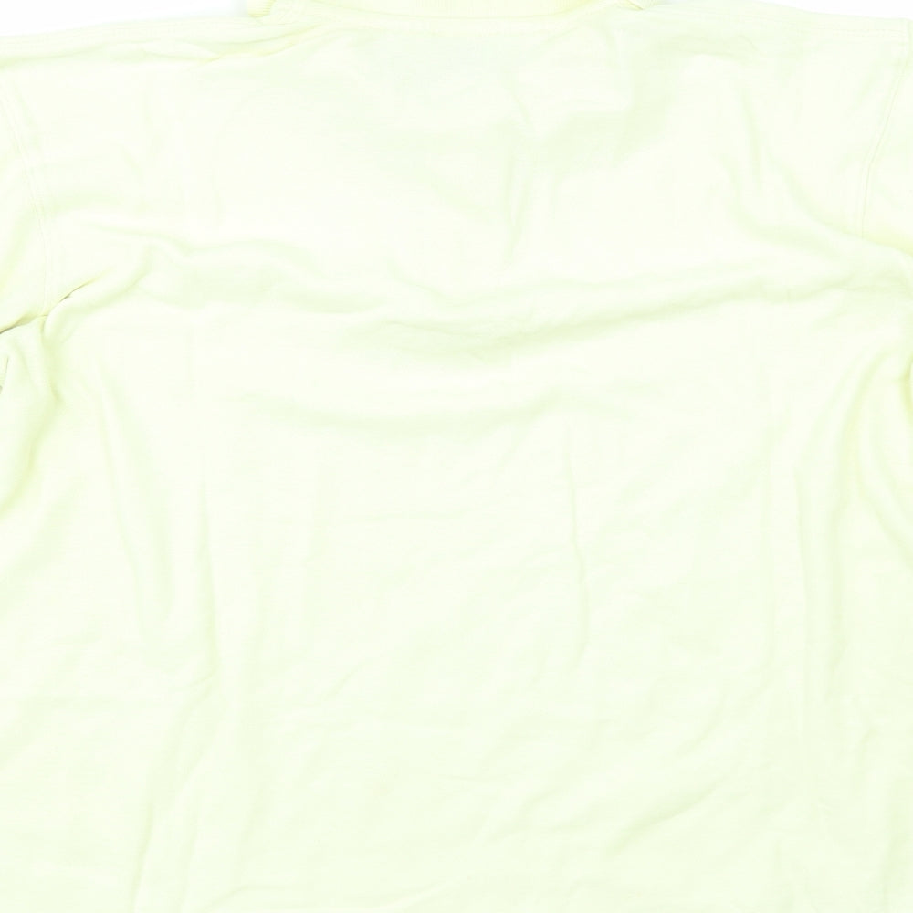 Jumper Mens Yellow    Polo Size M