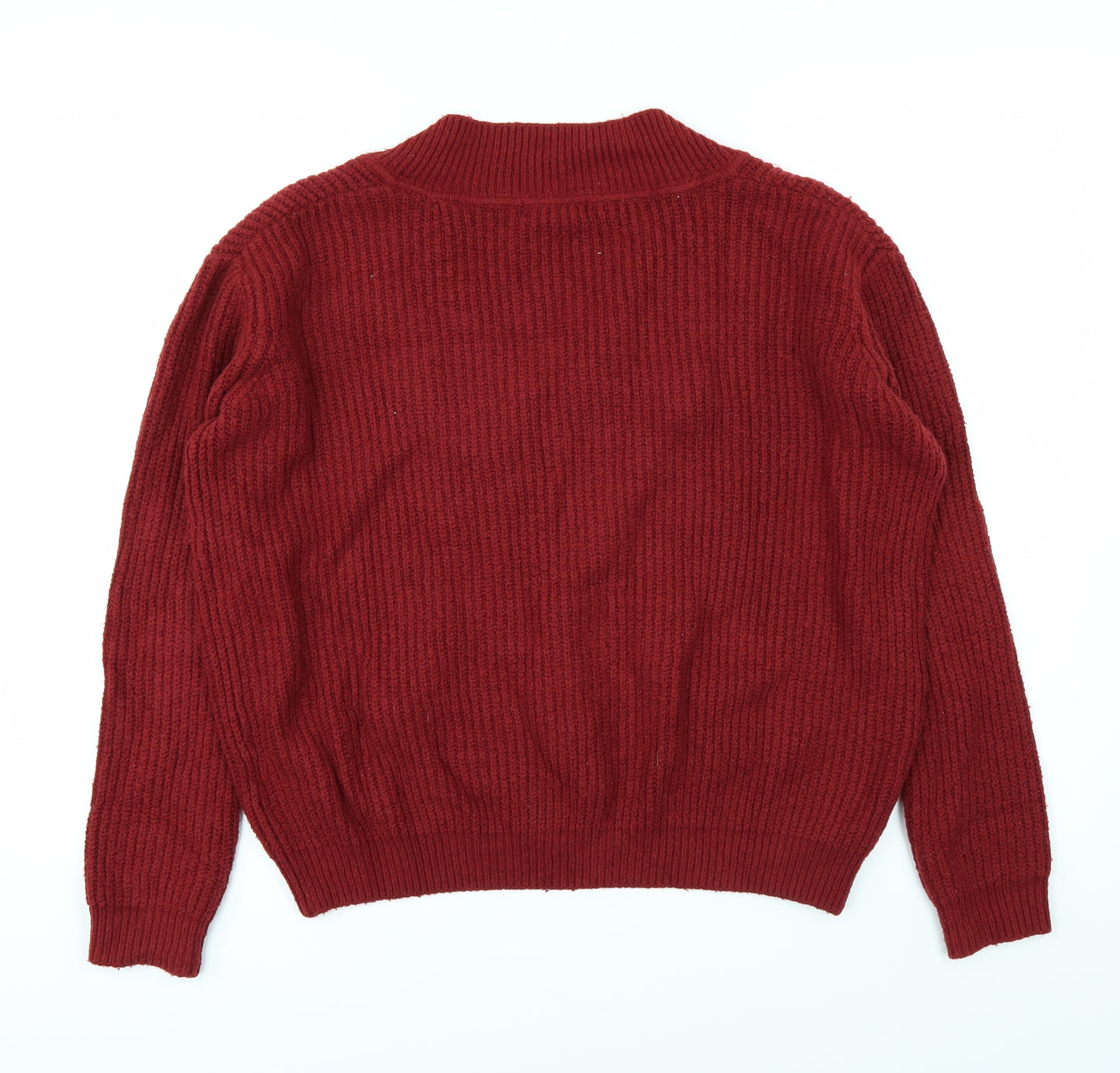 Brownie Womens Red   Pullover Jumper Size S