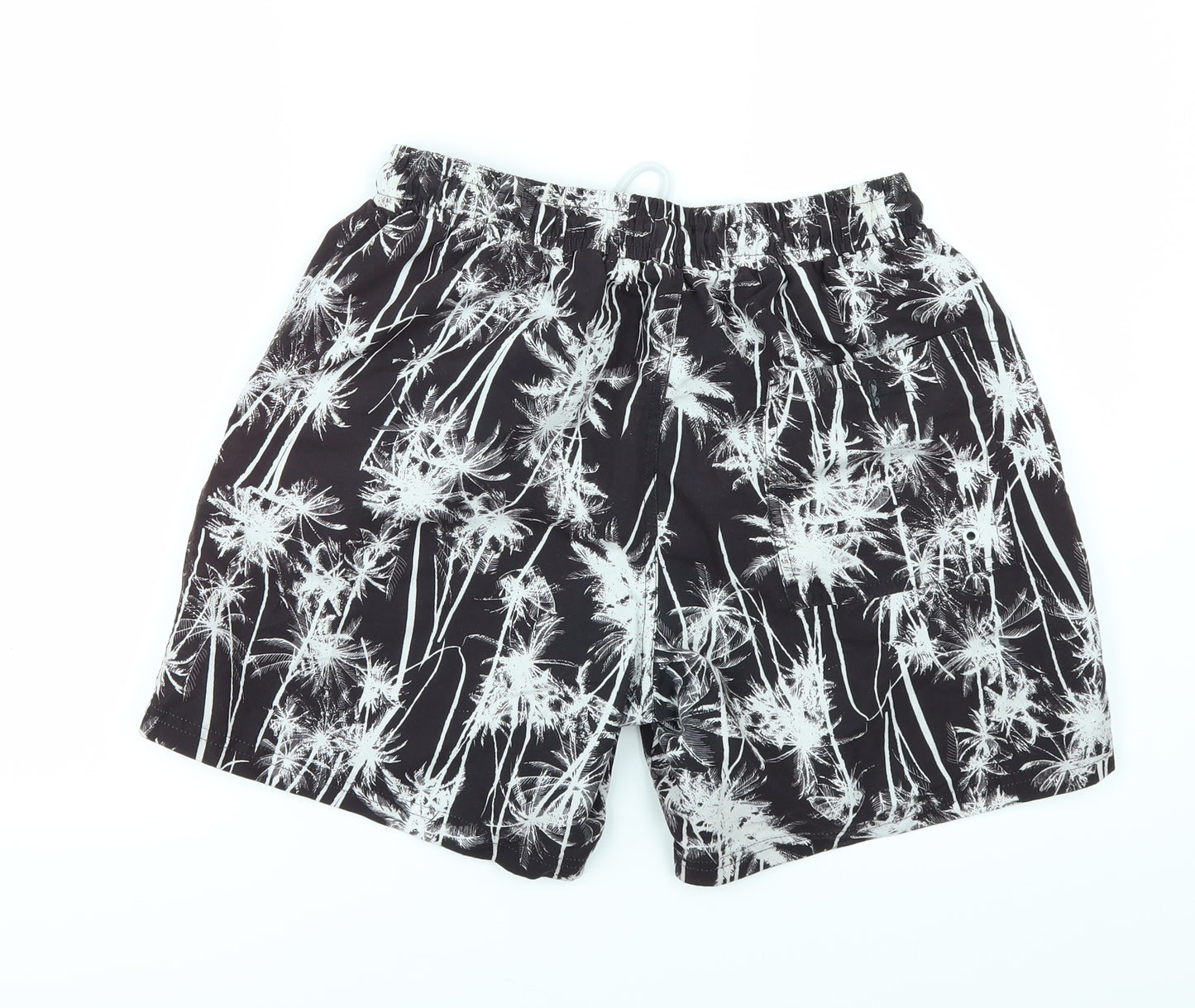 Cedar Wood State Mens Black Floral  Sweat Shorts Size M