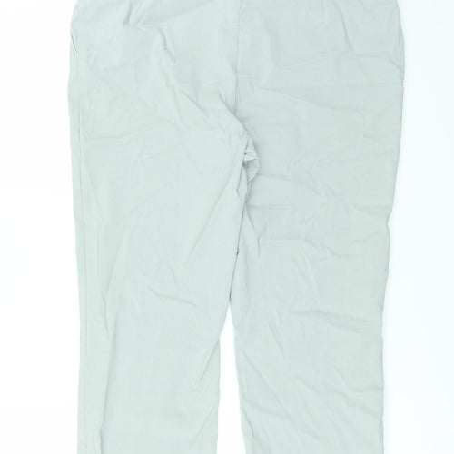 Papaya Womens Grey   Trousers  Size 14 L20 in