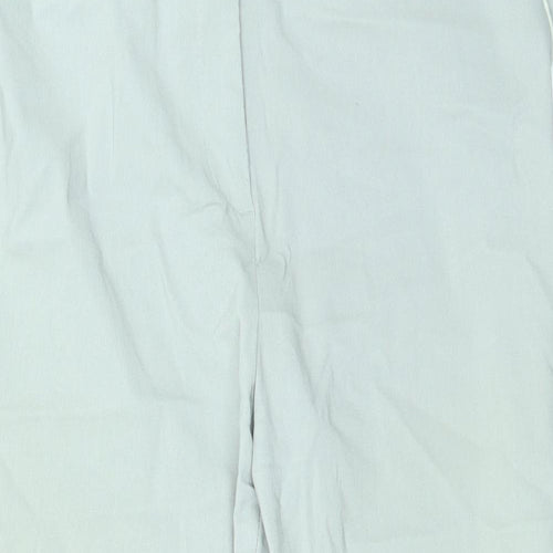 Papaya Womens Grey   Trousers  Size 14 L20 in