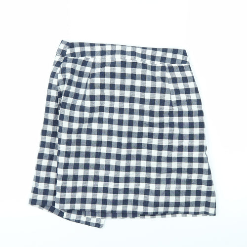 mg Womens Blue   A-Line Skirt Size S