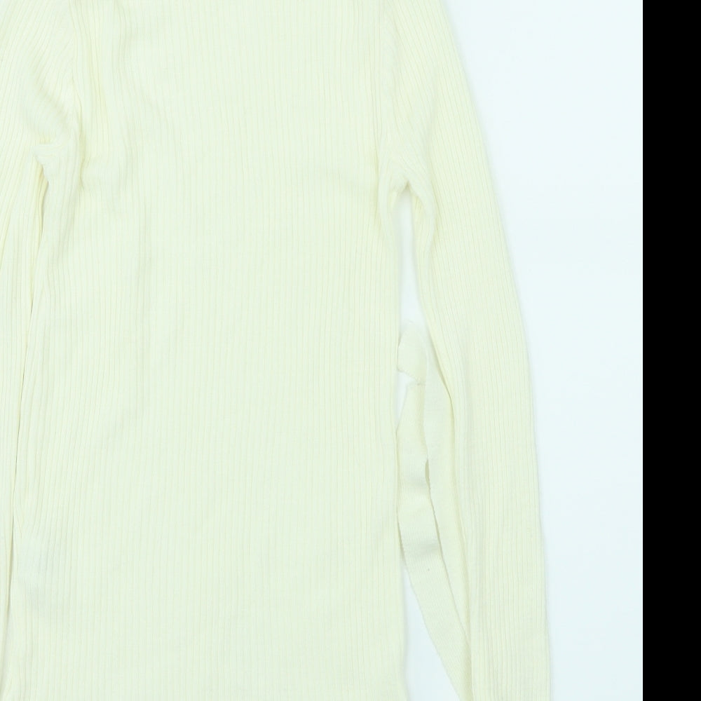 I SAW IT FIRST Womens White   Basic T-Shirt Size S