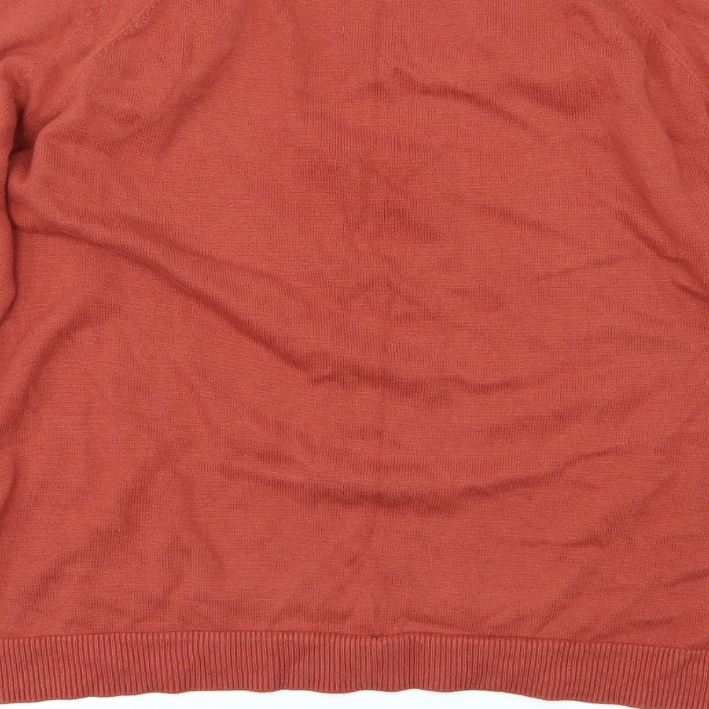 Nutmeg Womens Orange   Basic T-Shirt Size 12