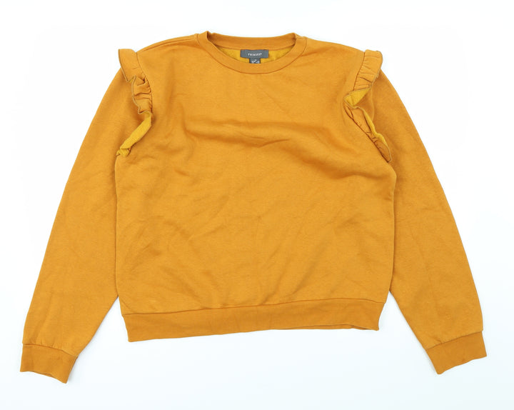 Primark Womens Orange Pullover Jumper Size 6