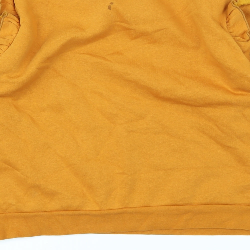 Primark Womens Orange   Pullover Jumper Size 6